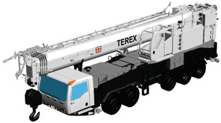 ConExpo - Terex Cranes. ConExpo - Terex Cranes.