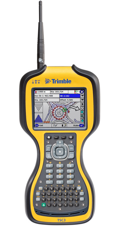 Trimble TSC3, полевое устройство, так называемый контроллер, придет на смену предшественнику - Trimle TSC2