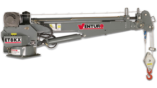 Компания-производитель Venco Venturo Industries выпустила электрический кран под индексом ET8KX