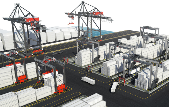 (RTG) Konecranes (RTG) Konecranes